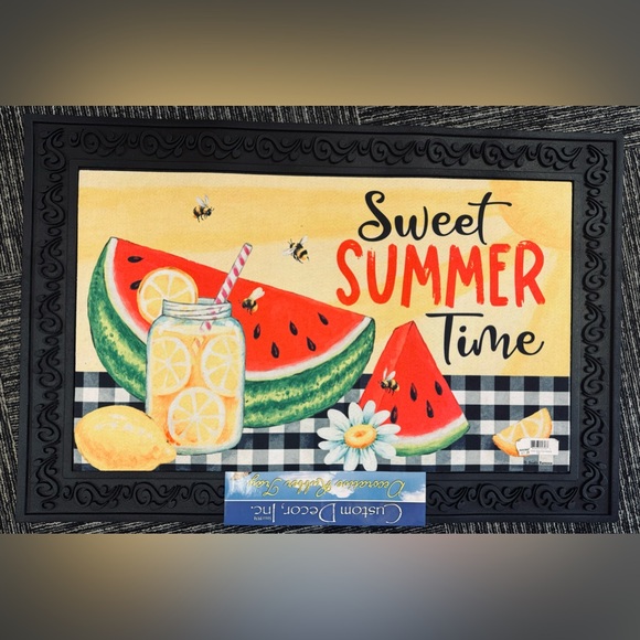 Unique and decorated Floor Mat. Gives good vibes while coming and going out.😁😁 - Picture 4 of 15